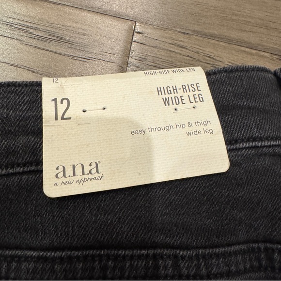 a.n.a Embellished Womens High‎ Rise Wide Leg Jean - Picture 14 of 14